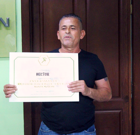H.V.F.—Graduado de Narconon Sonora